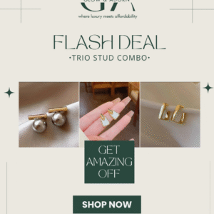 Bundle Elegant Ear Studs Jewellery